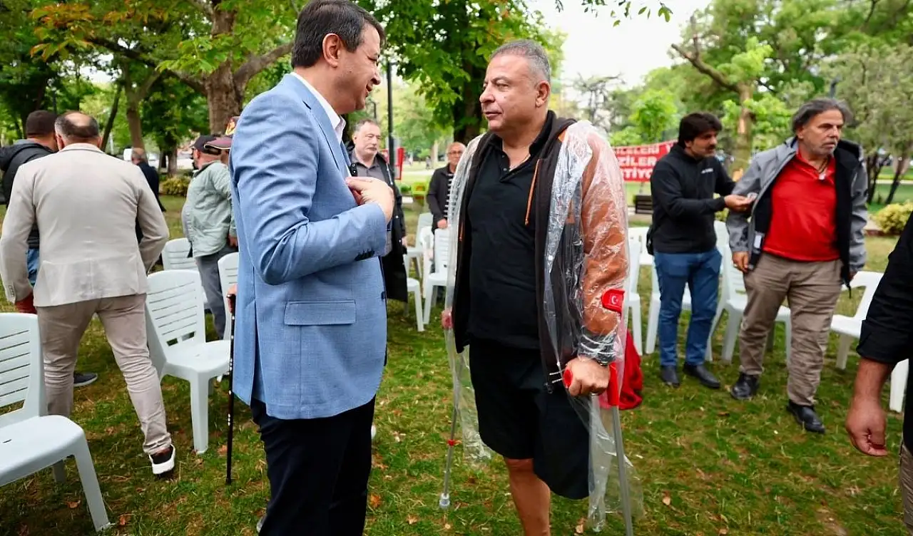 Kayserili Genel Başkan'dan Güvenpark eylemine destek