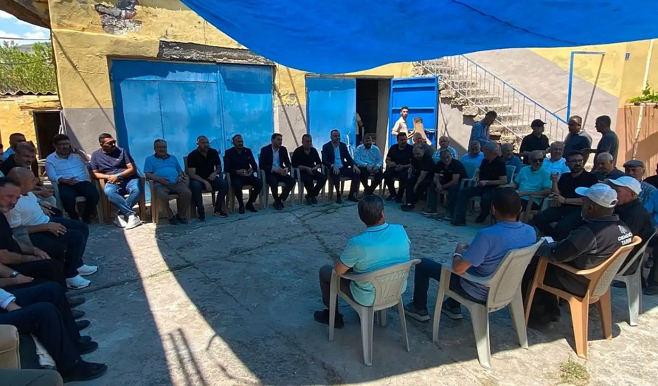 MHP'liler acı gününde yalnız bırakmadı