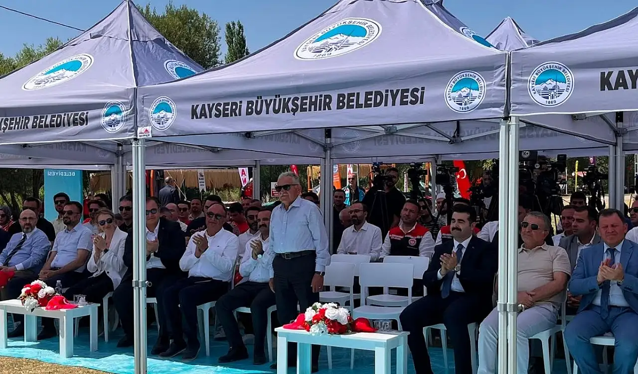 Dünya Spor Başkenti Kayseri'de su sporları sezonu açıldı!