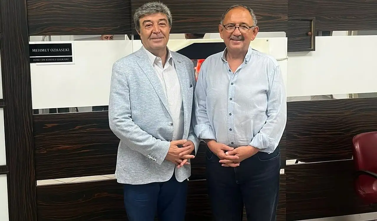 Mehmet Özhaseki'yi bakın bu kez kim ziyaret etti?