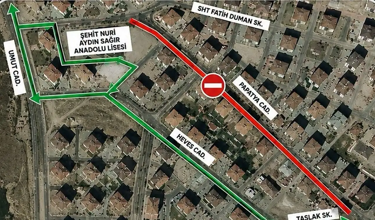 Kayserililer dikkat! Talas'taki cadde trafiğe kapatılacak
