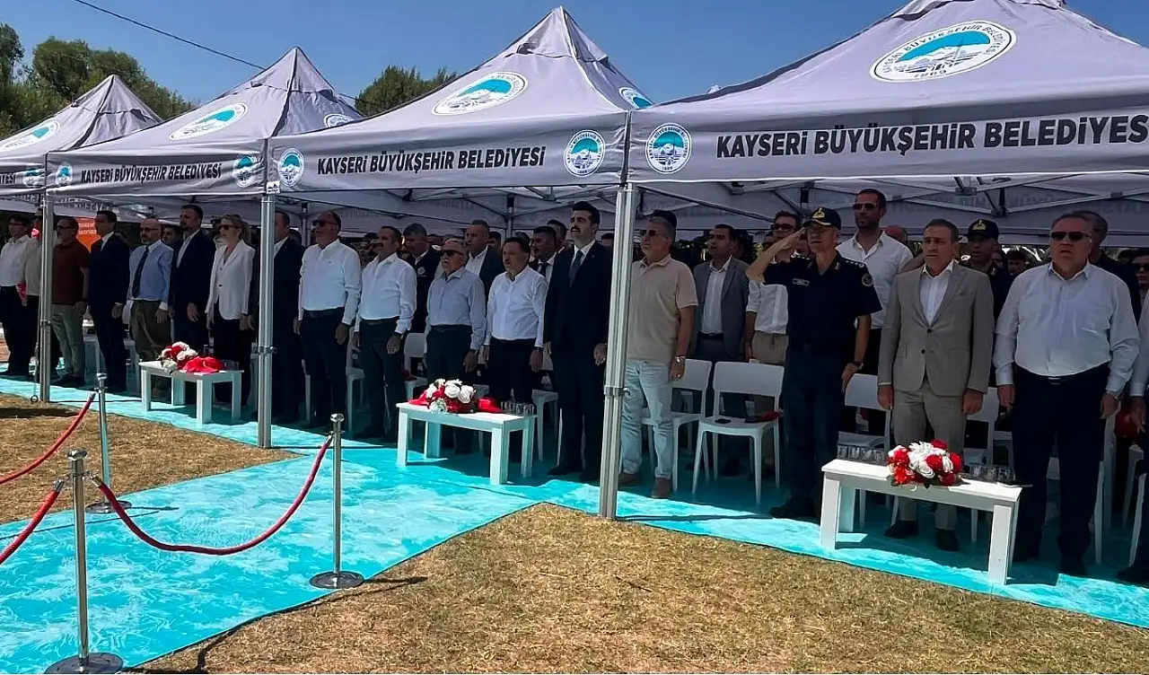 Dünya Spor Başkenti Kayseri'de su sporları sezonu açıldı!
