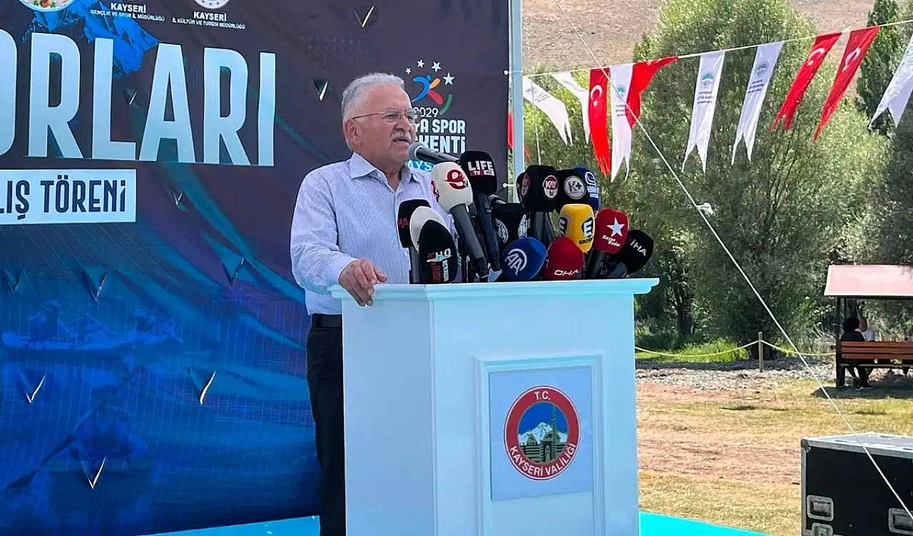 Dünya Spor Başkenti Kayseri'de su sporları sezonu açıldı!