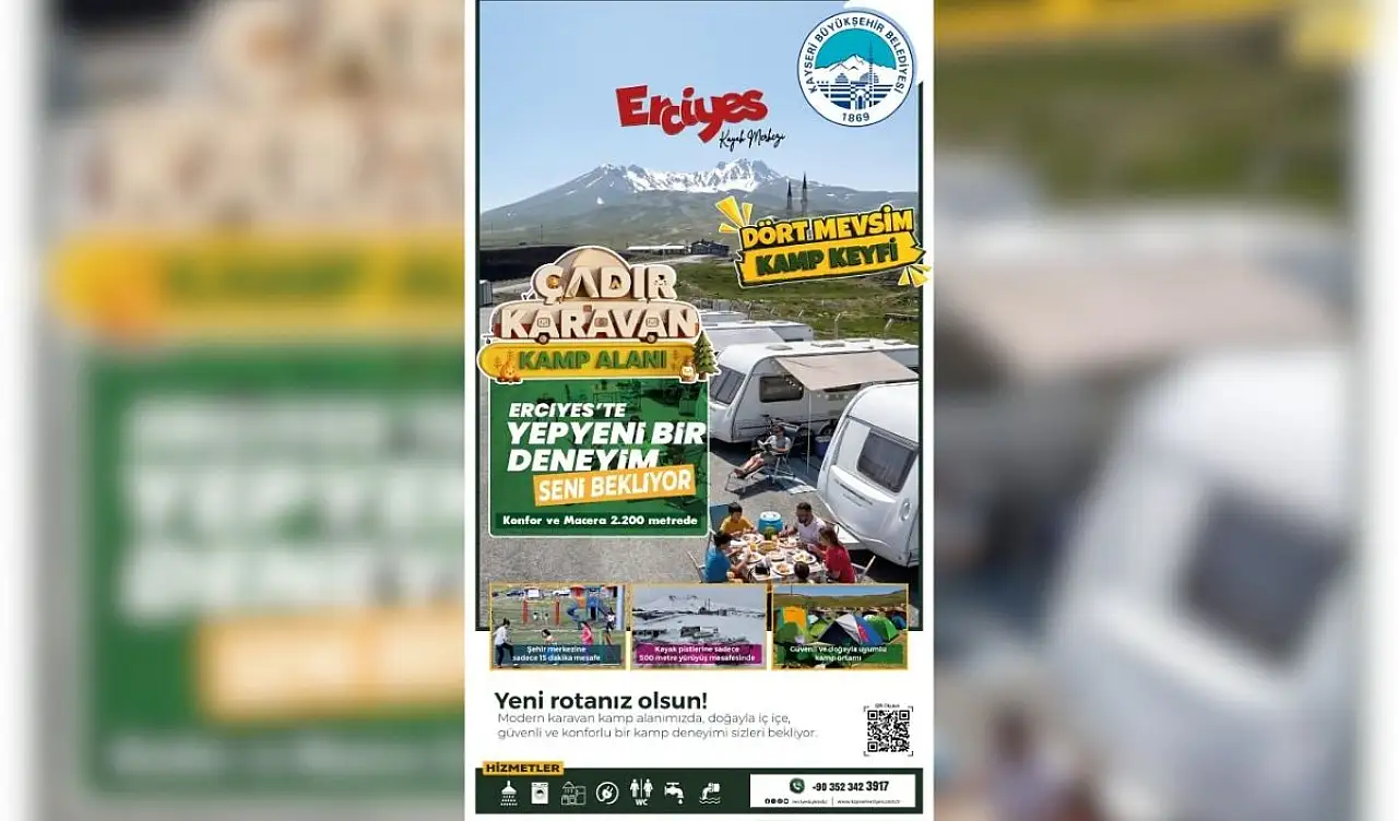 Macera tutkunları Erciyes Dağı'nın zirvesinde