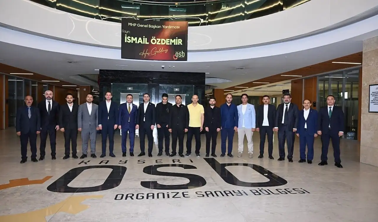 İsmail Özdemir Kayseri OSB'de mesaj verdi: Sanayinin mihenk taşı
