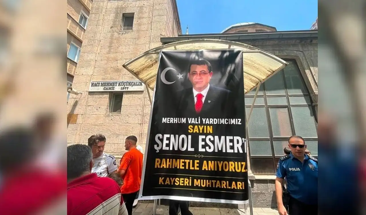Kayseri'de vefat eden Vali yardımcısı unutulmadı!