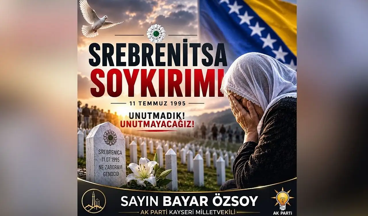 Srebrenitsa Katliamını unutmadılar!