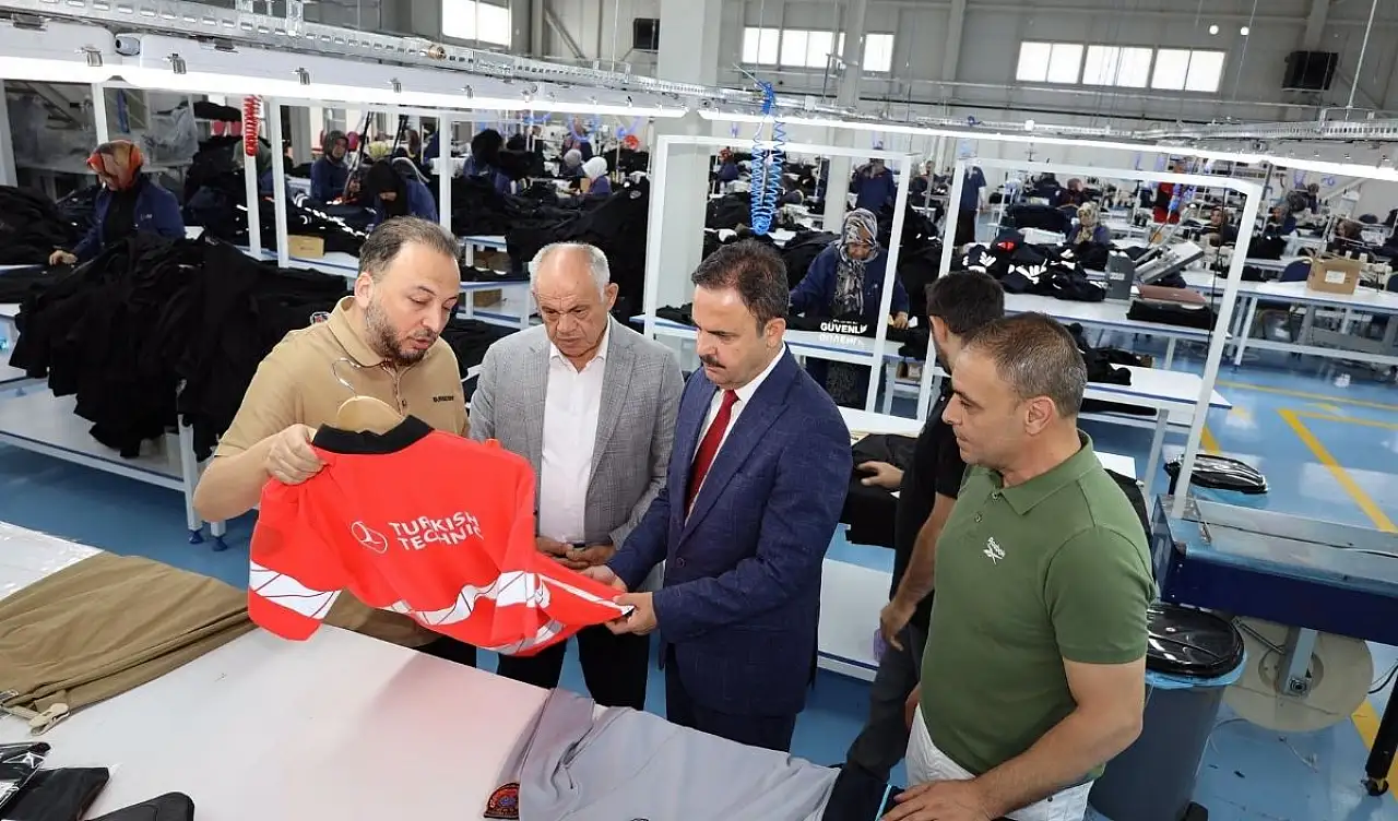 Eski cezaevi tekstil fabrikasına dönüştü! Yahyalı'da istihdam büyüyor