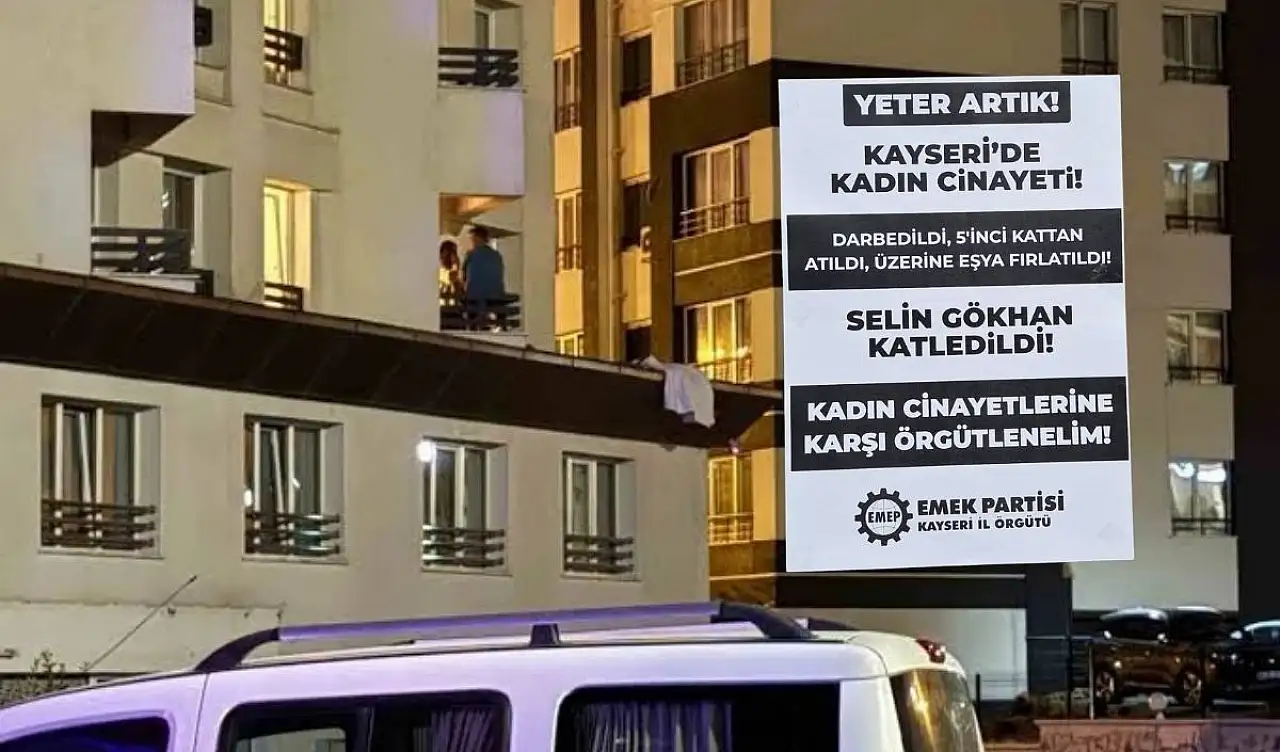Kayseri'de kadın cinayetinin ardından tek mesaj: Yeter artık!