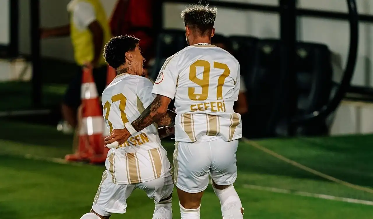 Vanspor-Kayserispor maçında ilk gol geldi!