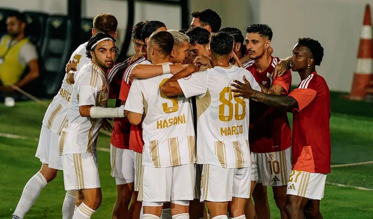 Kayserispor sezonun ilk maçında şov yaptı!