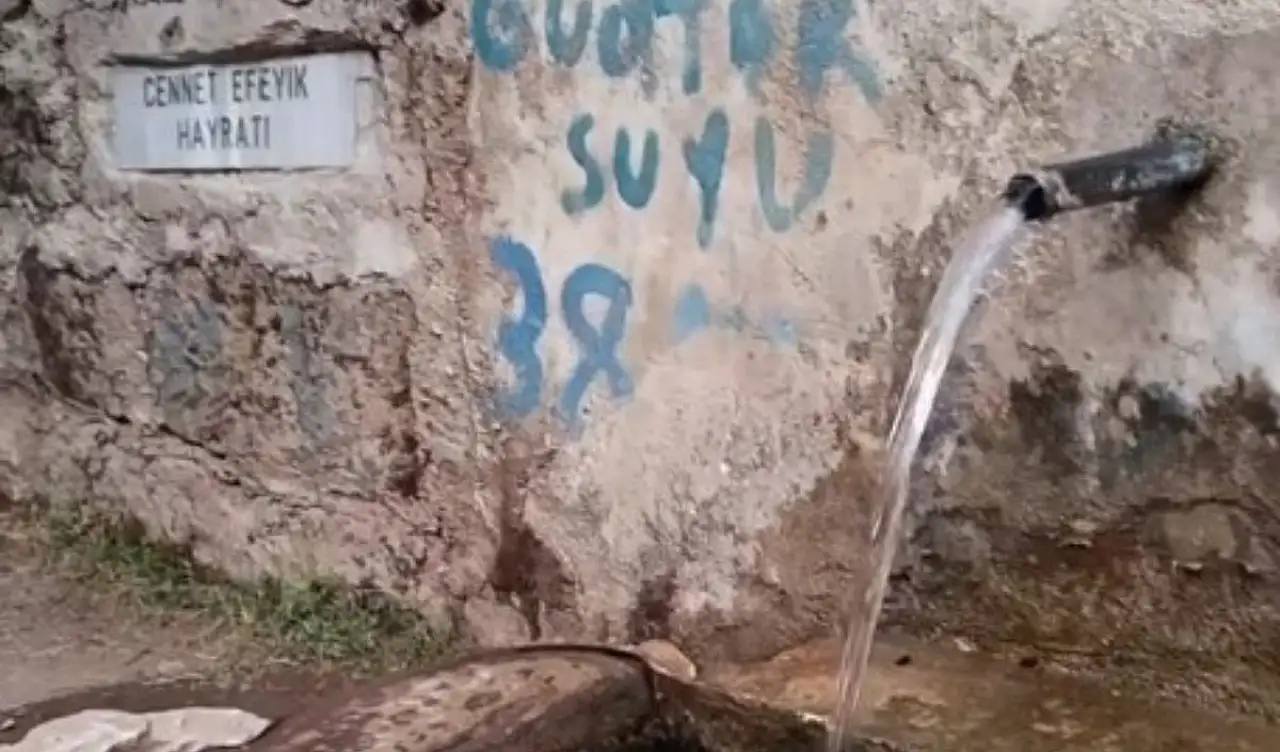 Kayseri'nin gizemli suyu! Vatandaşlar 'şifa' için akın ediyor