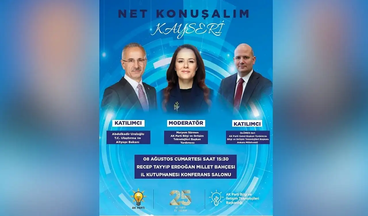 Kayseri'ye yarın Bakan geliyor… Gözler bu programda olacak