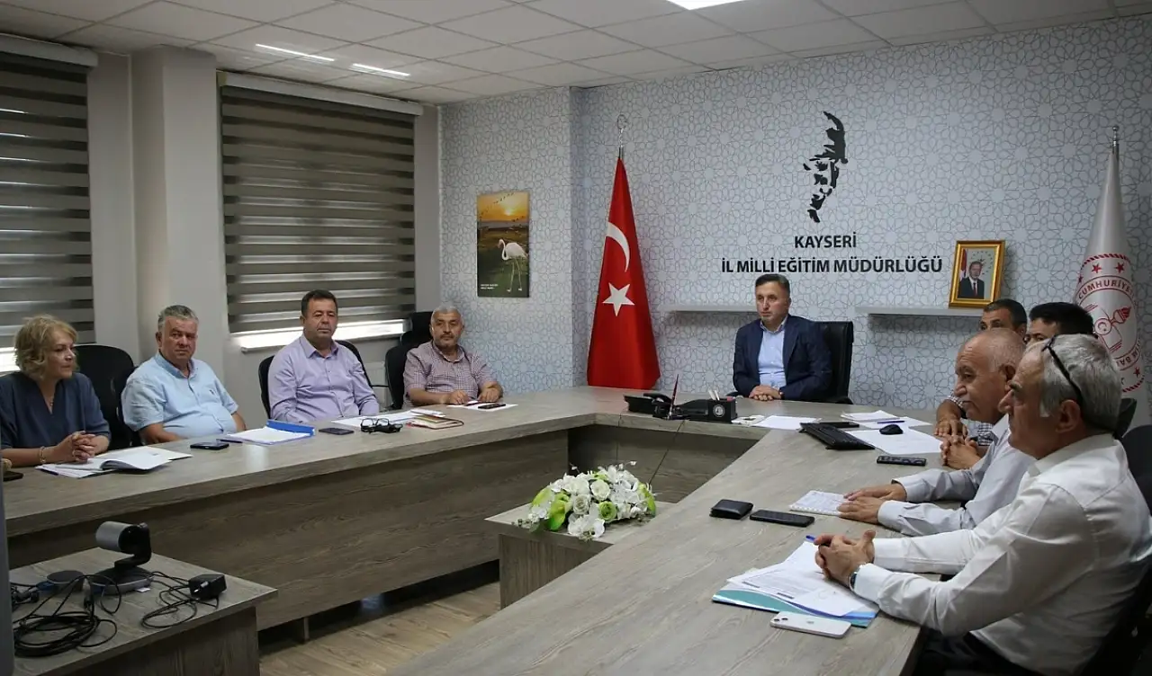 Kayseri'de mesleki eğitim için kritik toplantı!