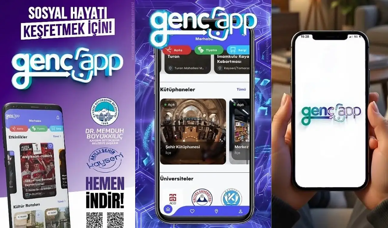Kayseri de yeni dönem! Her şey tek tıkla öğrenilecek
