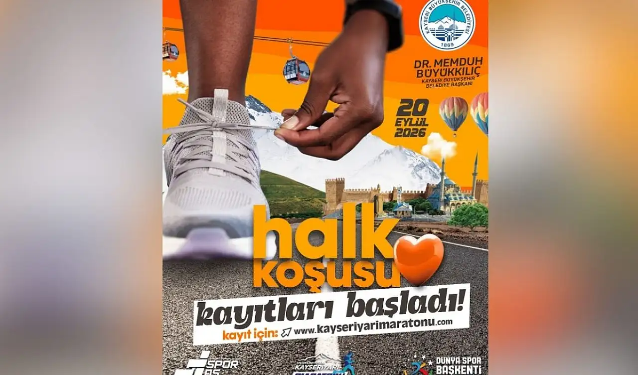 Kayseri Yarı Maratonu heyecanı başladı!