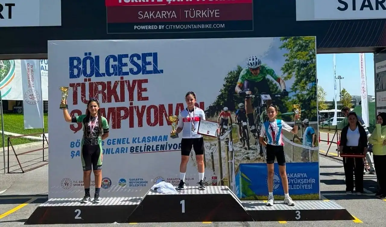Dağ bisikletinde Kayseri damgası: 3 kategoride şampiyonluk