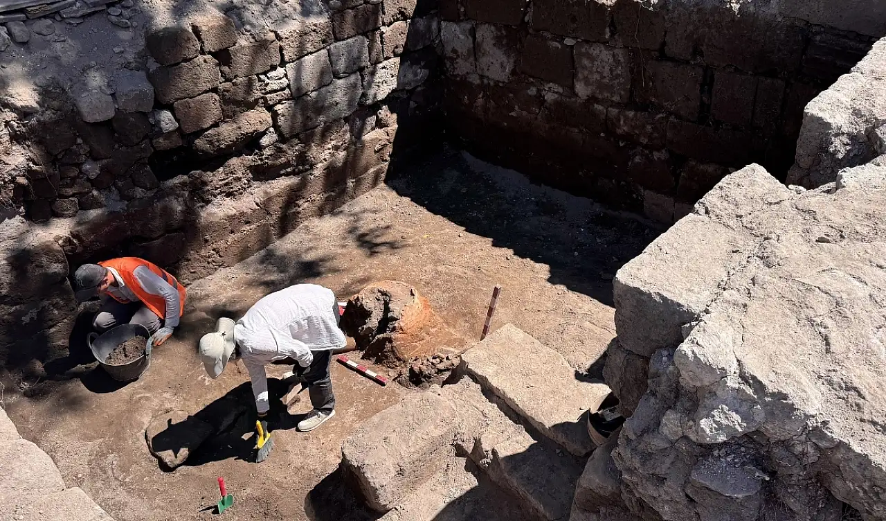 Kayseri'nin altında 900 yıllık tarih: Kayıp medrese gün yüzüne çıkarılıyor