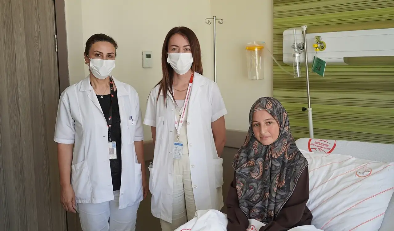 Kayseri'de 15 yıllık bekleyiş mutlu sonla bitti