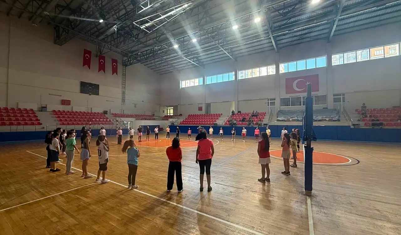 Talas'ta Yaz Spor Okulları'na yoğun ilgi