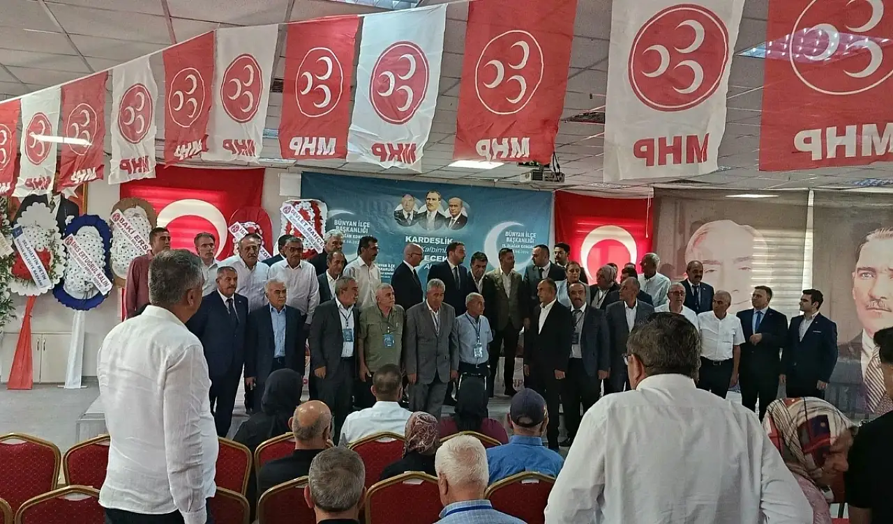 MHP Bünyan'da yeni dönem başladı!