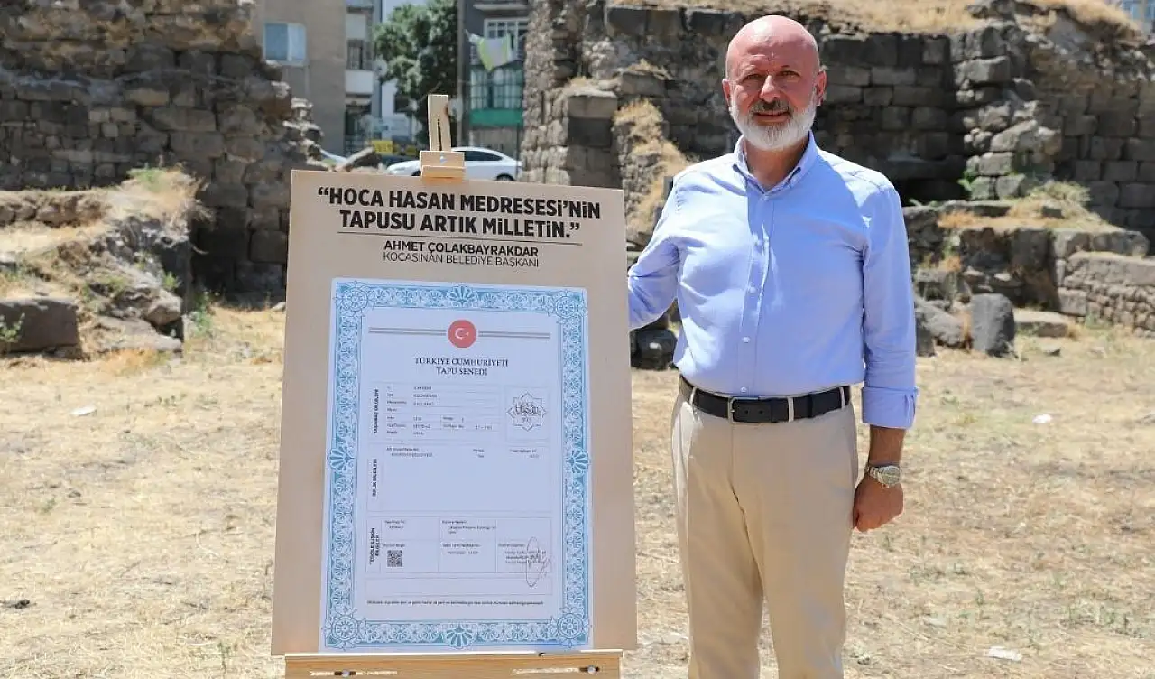 Kayseri'de 833 yıllık tarihi yapı için büyük adım! Restorasyon süreci başlıyor