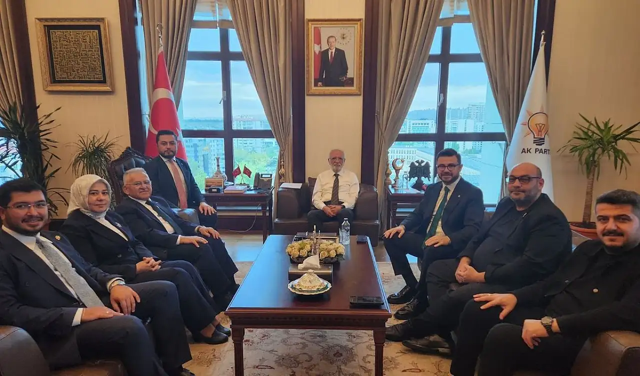 AK Parti Kayseri tam kadro Ankara'da! Masada hangi başlıklar vardı?