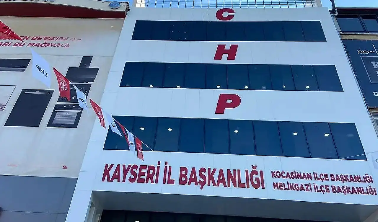 CHP Kayseri'de bir istifa daha...