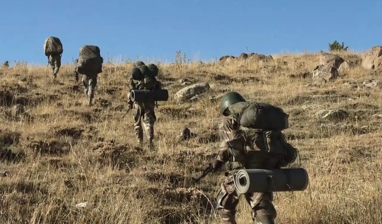 Erciyes'te askeri hareketlilik! Komandolardan taktik intikal…