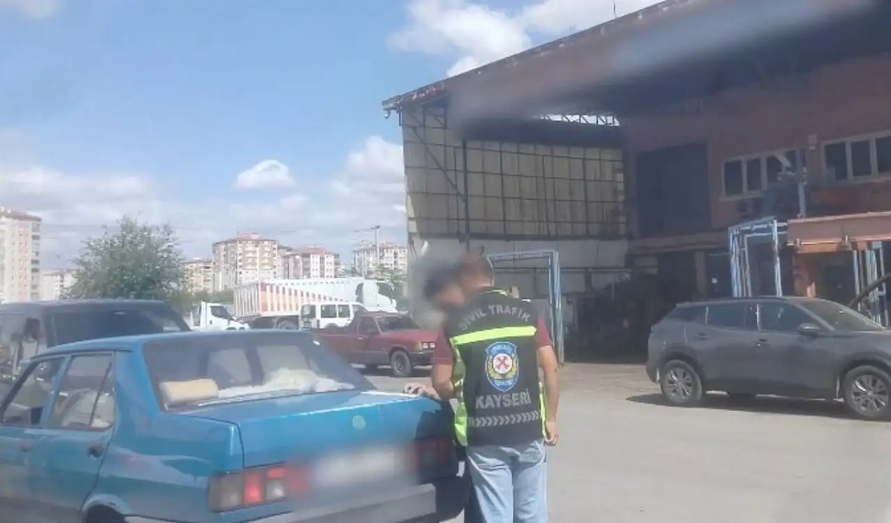 Kayseri'de trafikte huzuru bozanlara ceza yağmuru