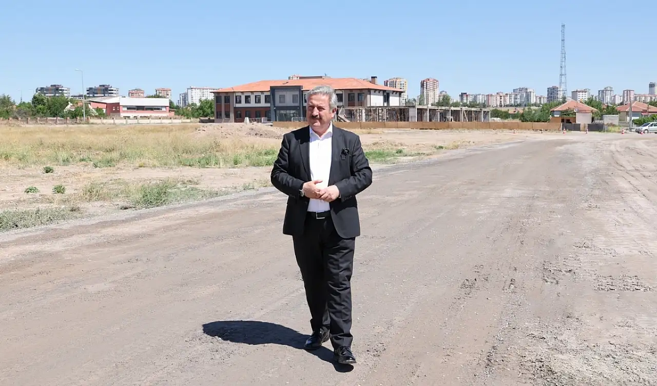 Melikgazi'de ulaşımı rahatlatacak çalışma: 20 metre genişliğinde olacak