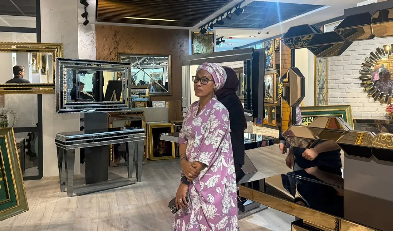Afrika'dan Kayseri'ye geldi: Alışveriş için KUMSmall'u seçti