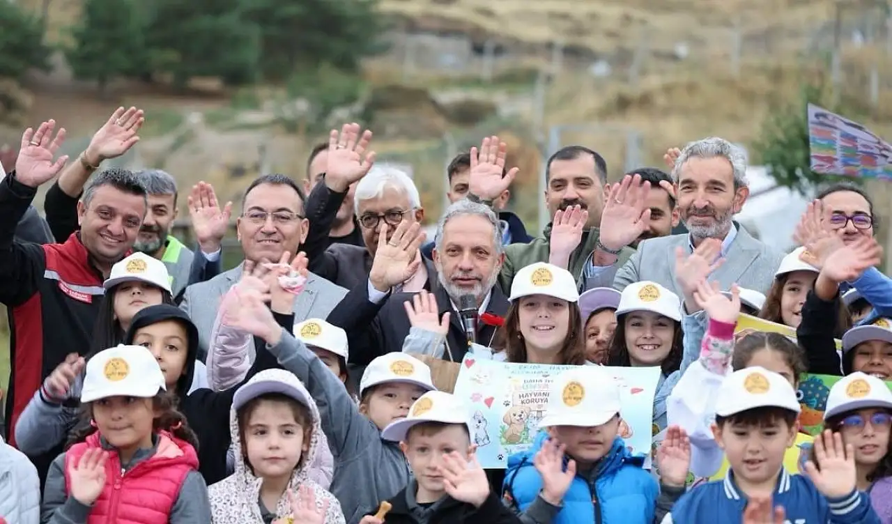 Kayseri'de çocuklar can dostlarla buluştu!