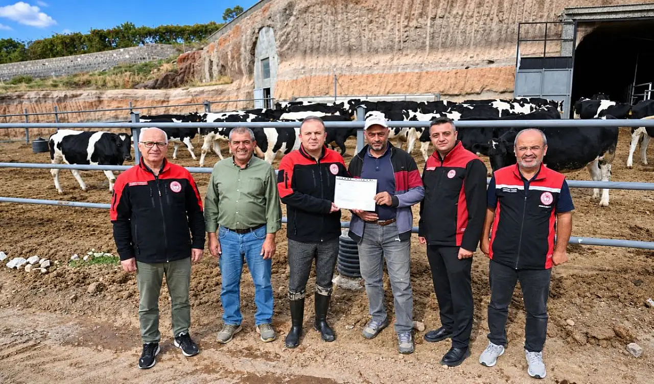 Kayseri Tarım Müdürlüğü Talas'ta hayvancılık ve üretim alanlarını inceledi