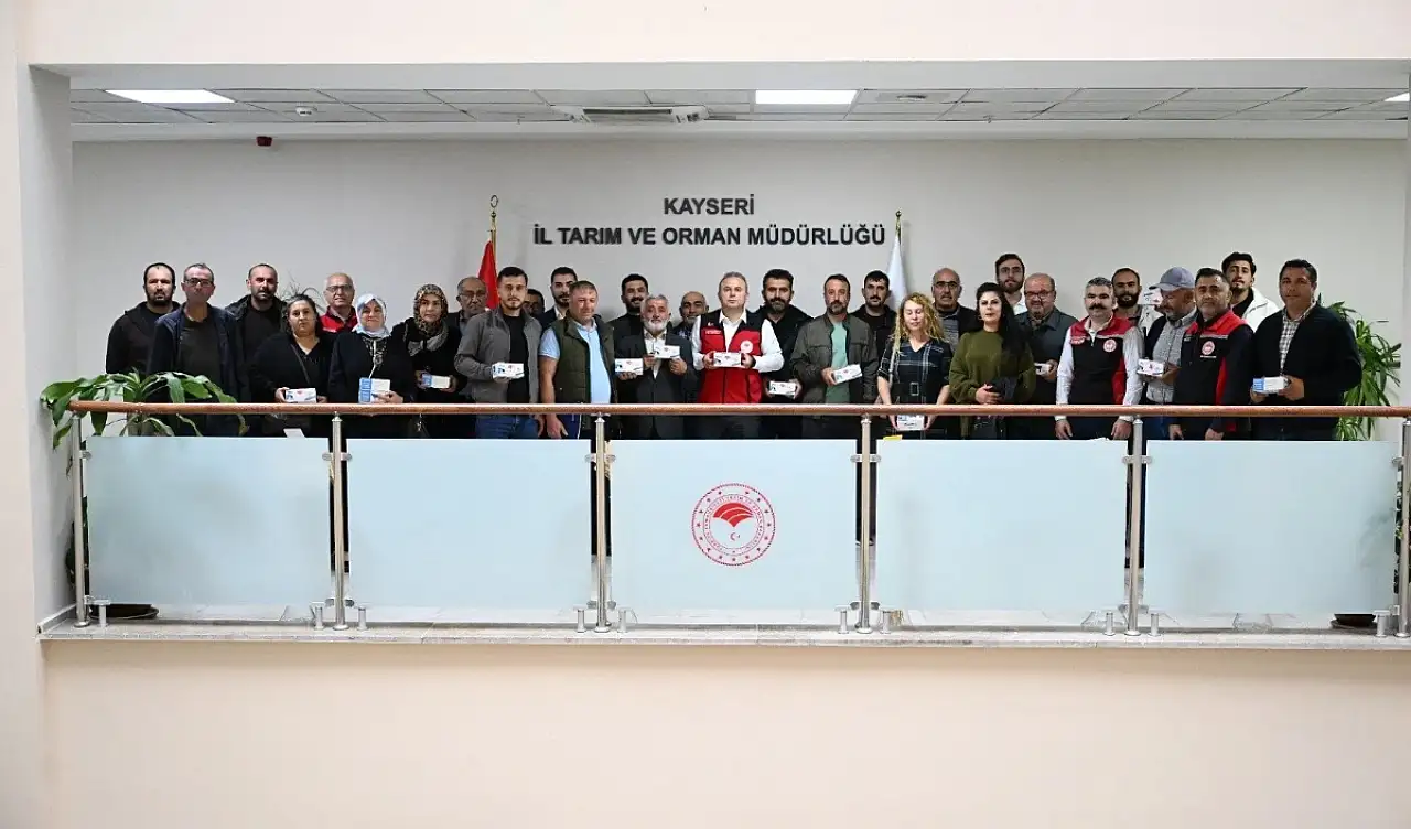 Kayseri'de süt üreticilerine teknolojik destek