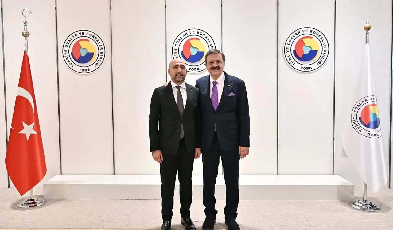 Hisarcıklıoğlu, Kayseri Ticaret Borsası yönetimiyle bir araya geldi
