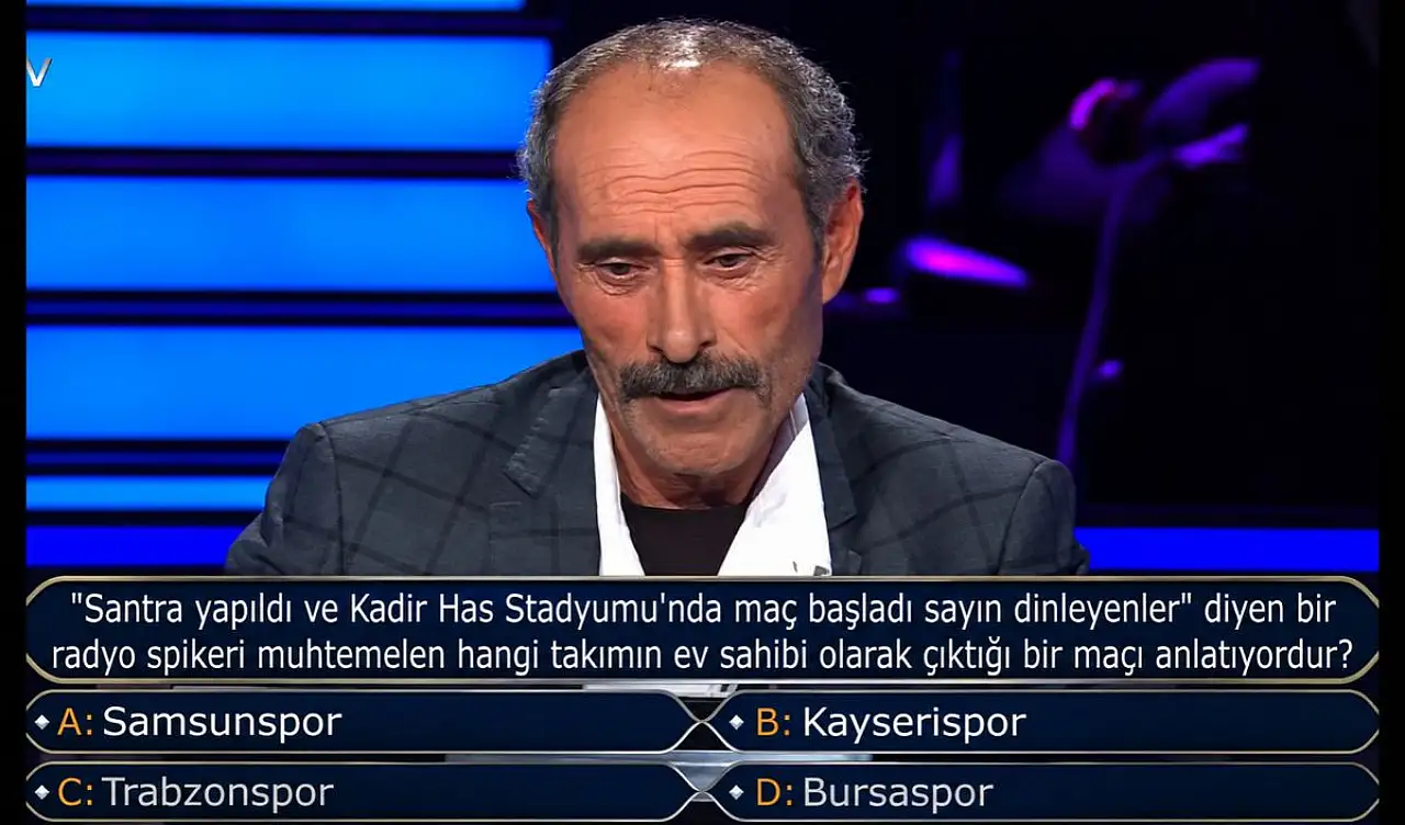 Kayseri sorusu Kim Milyoner Olmak İster'de! Büyükkılıç paylaştı