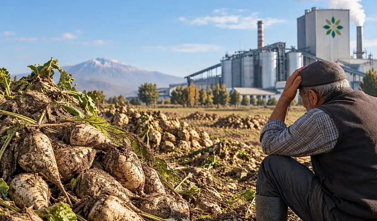 Kayseri Şeker'e sert tepki! Çiftçinin pancarı tarlada kaldı