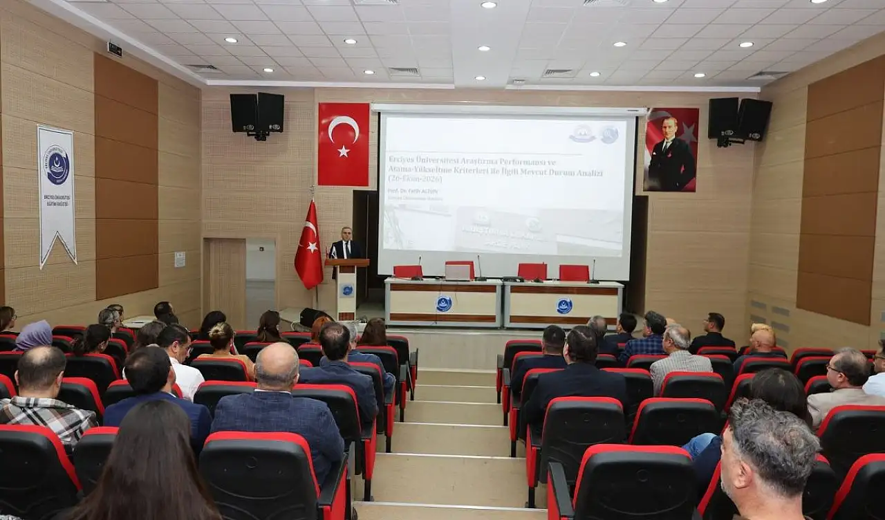 Erciyes Üniversitesi'nde gelecek dönem için neler konuşuldu?
