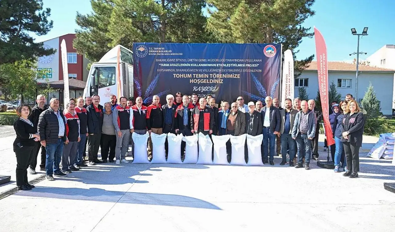 Kayseri'de tarımsal üretimi artırmak için yeni destek!