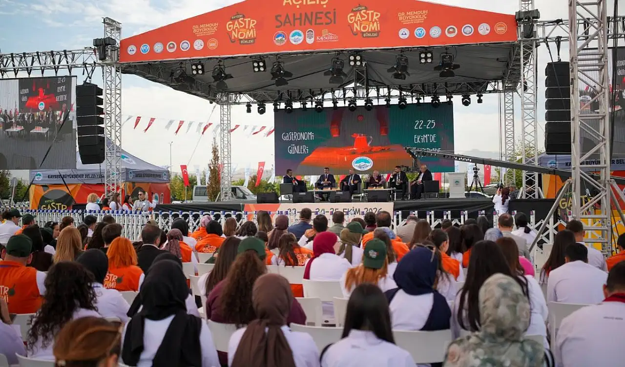 Kayseri Gastronomi Günleri'ne yoğun ilgi: Dört gün boyunca lezzet ve kültür buluştu