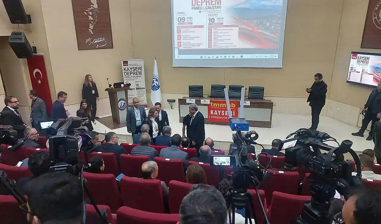 Kayseri'de binalar, fay hatları ve sanayi masada! Deprem çalıştayı başladı