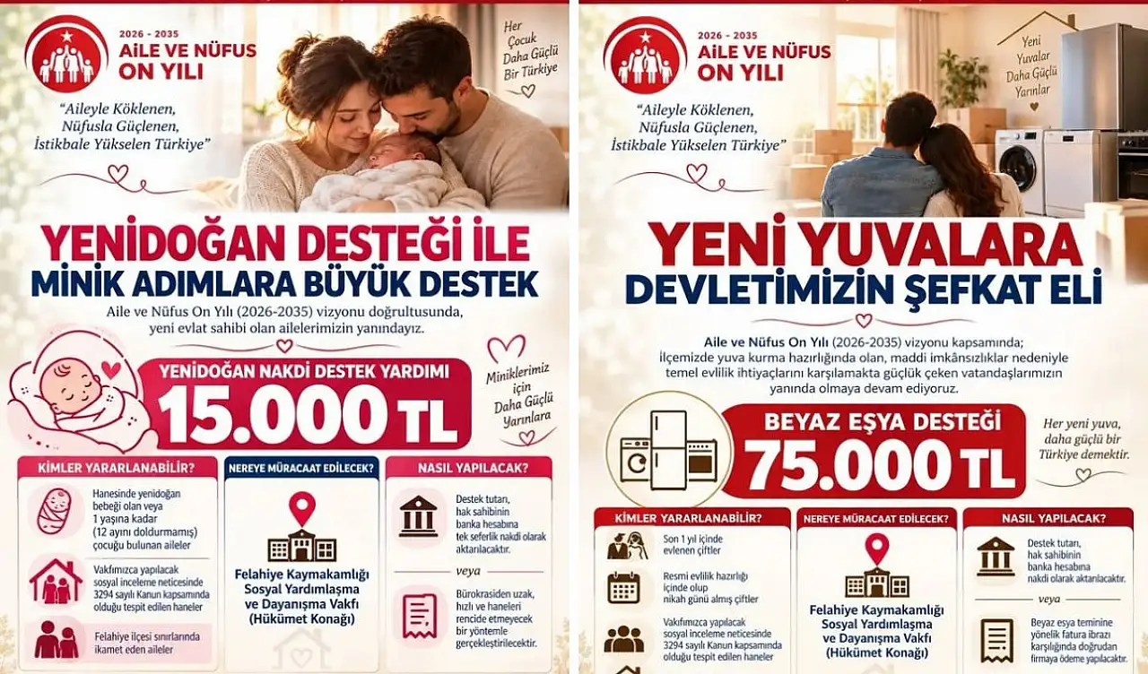 Kayseri'de kaymakamlık duyurdu! Başvurana 90 bin TL verilecek