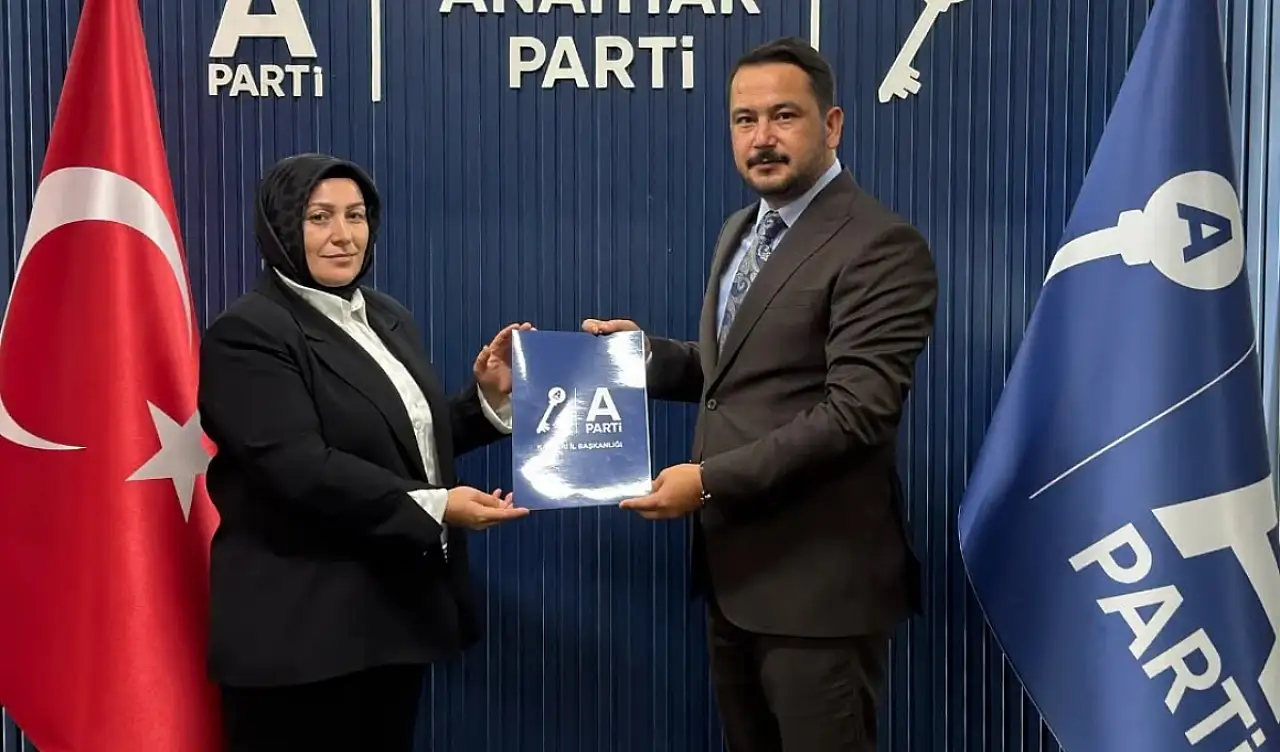 Anahtar Parti Kayseri'de yeni atama! İlçe Başkanı belli oldu