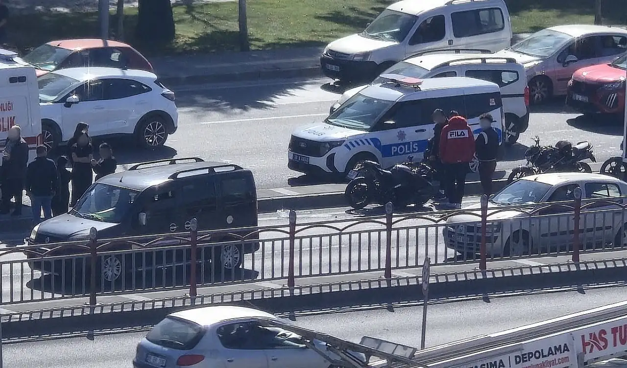 Kayseri'de uzun araç kuyruğunun sebebi belli oldu! Ekipler olay yerinde