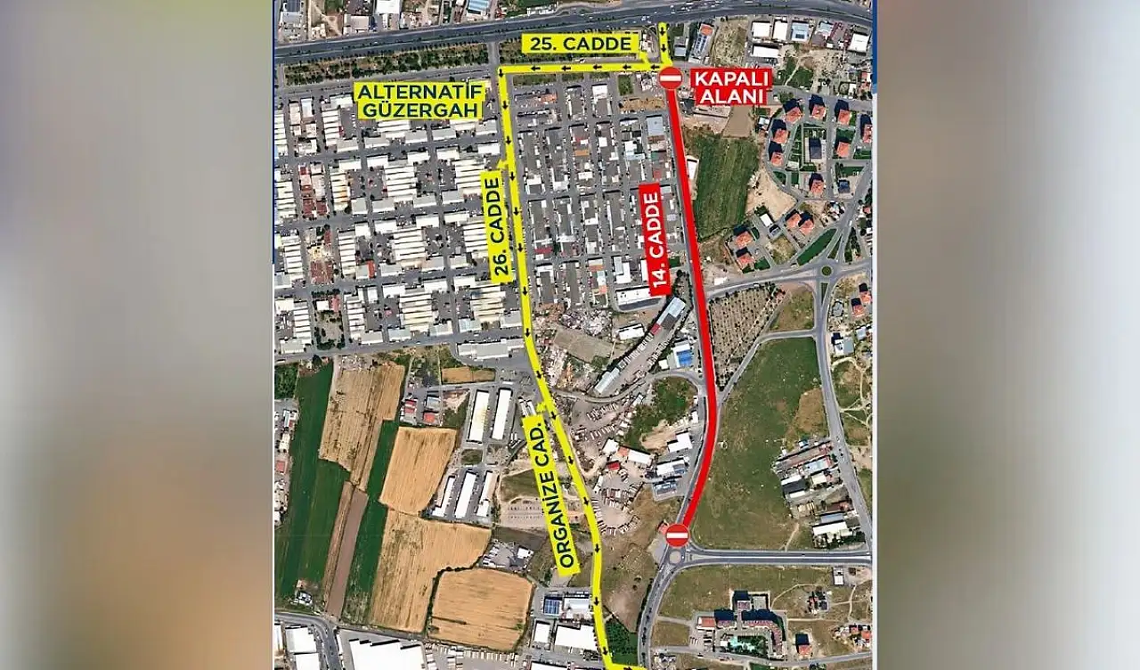 Kayseri'deki sürücüler dikkat! O yol saat 10.00'da kapanacak
