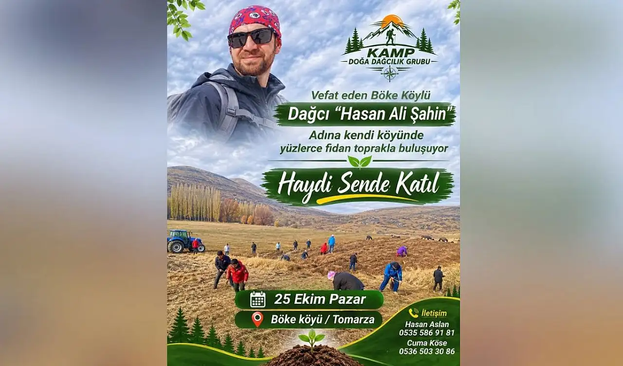 Dağcı Hasan Ali Şahin'in hatırası Böke köyünde yaşatılacak