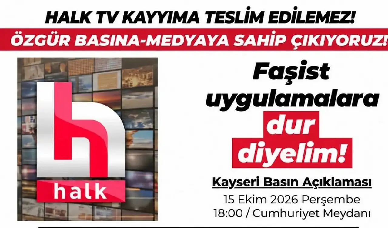 Kayseri meydanında yarın eylem var!
