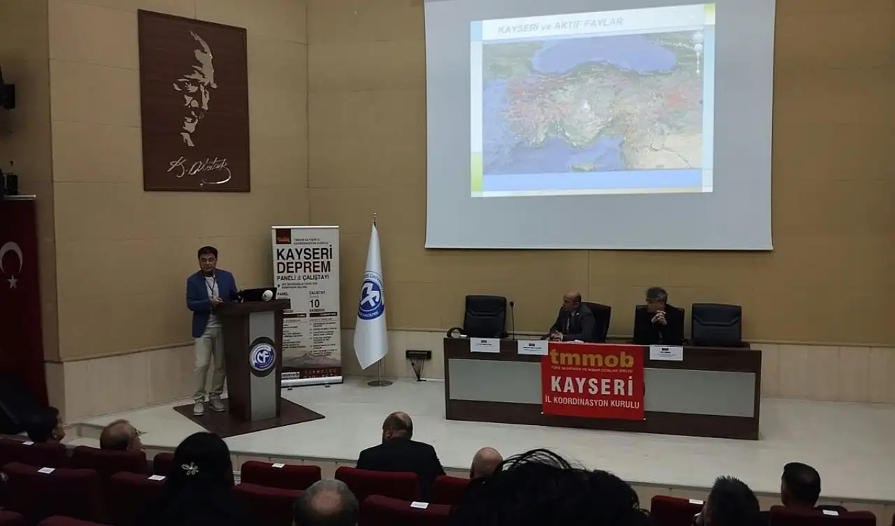 Kayseri'ye gelen profesör, Erciyes fay hattındaki gizli tehlikeyi açıkladı!