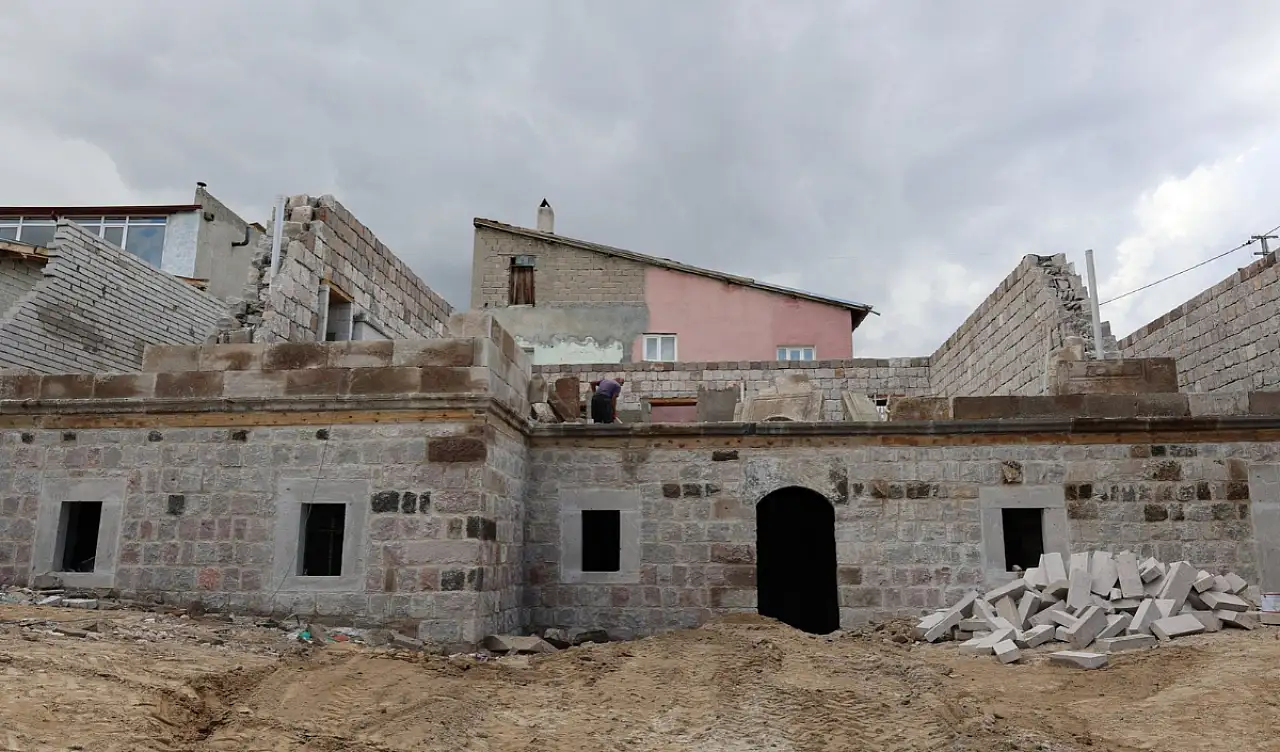 Kayseri'de tarihi konağa yeni bir gelecek hazırlanıyor